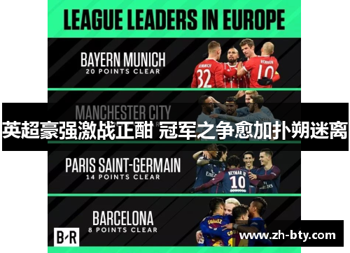 英超豪强激战正酣 冠军之争愈加扑朔迷离